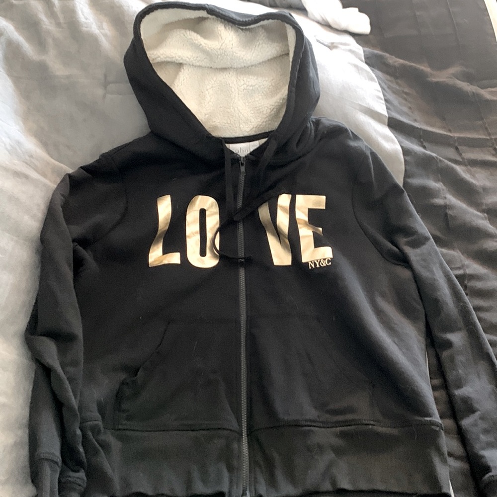NY&C LOVE sweat jacket.